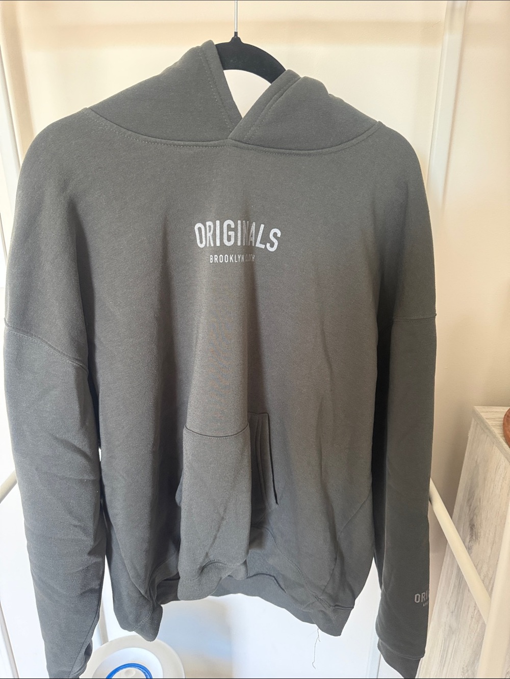 Othr Men's Olive Gray Pullover Hoodie